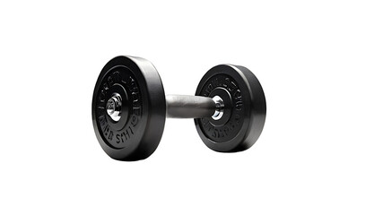 dumbell gym isolated on transparency bakground