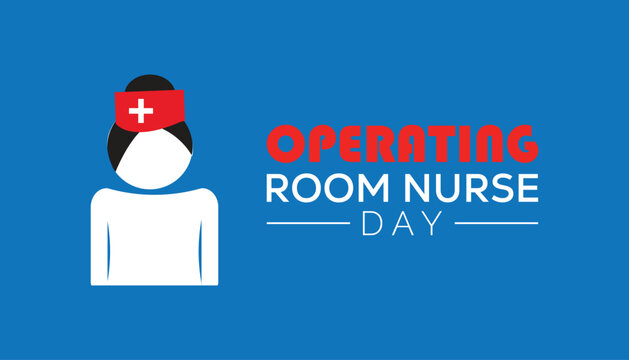 Operating Room Nurse day is observed every year on November 14. Medical Healthcare Awareness concept. background, placard, banner template Vector illustration design.