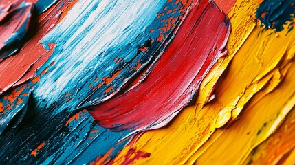 A vibrant ceramic cup brimming with hot coffee sits amidst an array of warm pastries on a rustic tabletop.