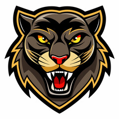 panther gaming mascot logo