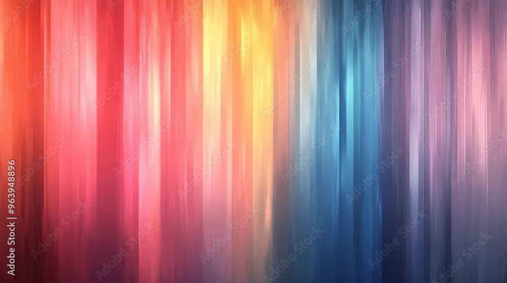 Aufkleber abstract vertical colorful gradient with soft