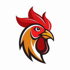 rooster head logo
