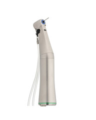 Angled micromotor dental surgical handpiece step-down. Dental handpiece with cooling and fiber...