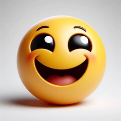 Fototapeta premium 3d smiley face