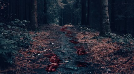Blood Trail in the Dark Forest