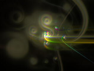 Imaginatory fractal abstract background Image