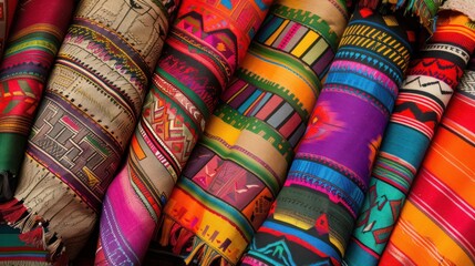 Colorful Woven Textiles