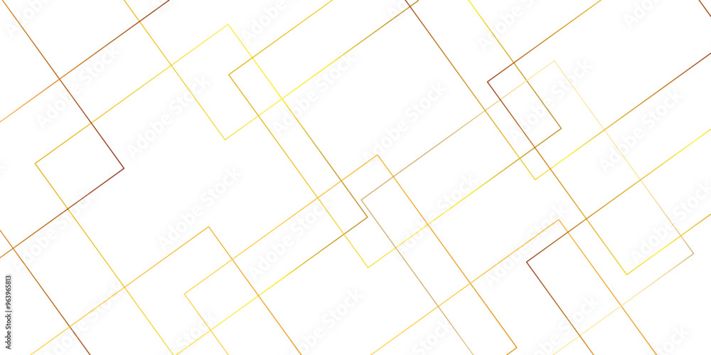 Poster Abstract seamless random geometric colorful square lines pattern on a transparent background design. abstract background with luxury geometric random chaotic lines. squares and triangle line.