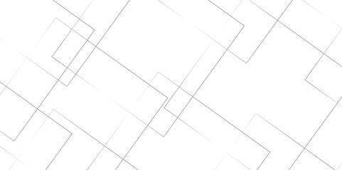 Abstract seamless random geometric white, gray square lines pattern on a transparent background design. abstract background with luxury geometric random chaotic lines. squares and triangle line.