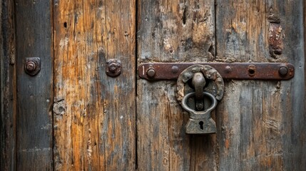 Fototapeta premium Ancient door, architecture