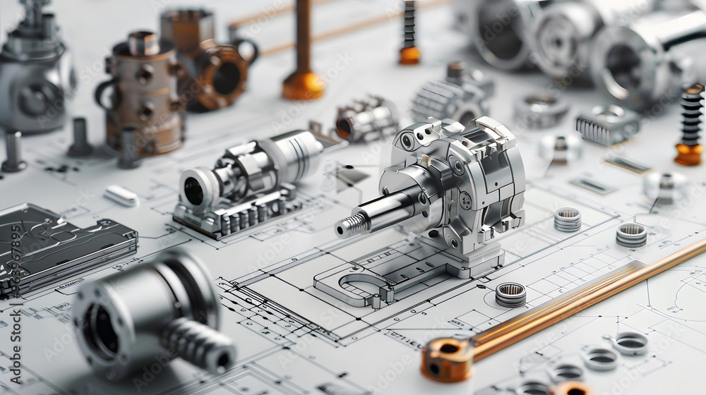 Aufkleber seamless cad cam integration in the creation of ultra-precise components