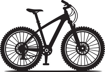 Cycle silhouette vector illustration isolated on a white background