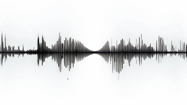 Audio waveform visualization