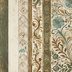 Italian Florentine paper patterns background 