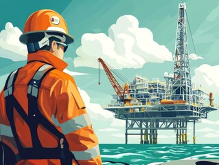Oil Rig Worker
