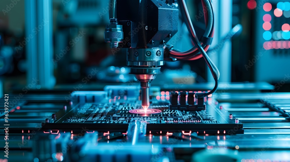 Poster ai-powered cad cam systems enhancing precision in advanced manufacturing