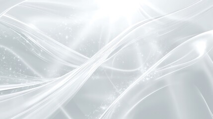 Ethereal Waves of Light: A Minimalist Abstract Background