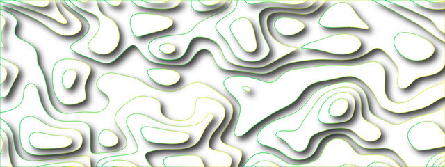 Abstract topographic lines. Topography contour map. Elegant minimalist geometric design. Vector illustration. Pattern modern art. Creative texture background. Luxury decor. Poster web wallpaper.