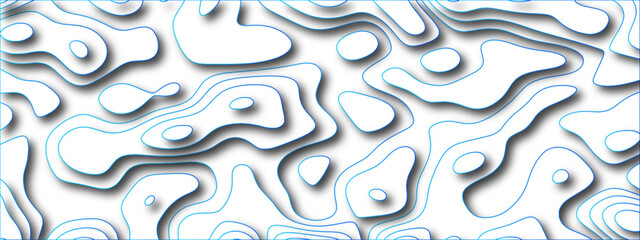 Abstract topographic lines. Topography contour map. Elegant minimalist geometric design. Vector illustration. Pattern modern art. Creative texture background. Luxury decor. Poster web wallpaper.