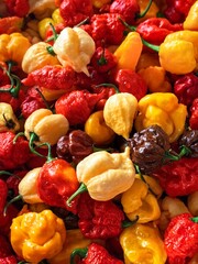 carolina reaper hot chillii peppers