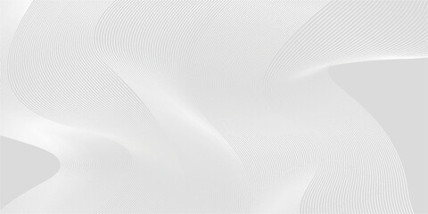Premium background design with diagonal line pattern in grey colour. Vector white horizontal template for business banner, formal invitation