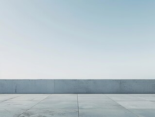 concrete wall and sky