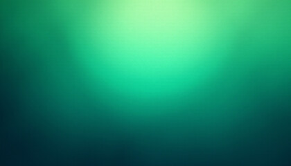 Abstract cool teal and green gradient noisy grain background texture