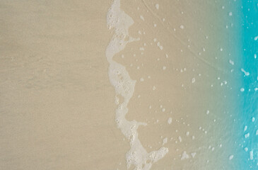 beach, top view