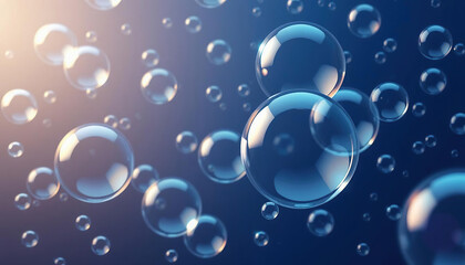 Soft and Dreamy Small Bubbles in the Air