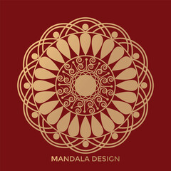 Creative luxury decorative mandala background