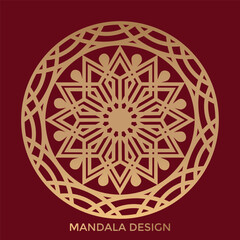 Creative luxury decorative mandala background