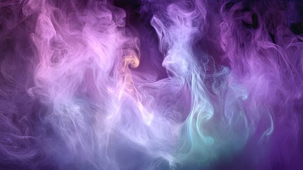 Fototapeta premium Abstract Purple and Blue Smoke Background