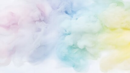 Fototapeta premium Abstract Pastel Smoke Clouds Background