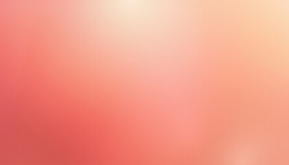 Abstract coral and salmon pink gradient noisy grain background texture