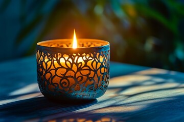 candle in the dark