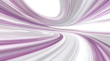 Abstract Purple and White Swirling Lines Background