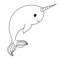 Obraz premium illustration of a cartoon fish