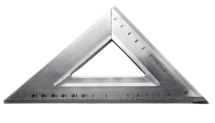 ruler isolated on white background