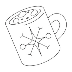 Christmas Coloring Page For Kids