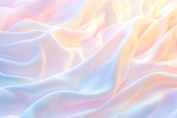 Obraz premium Soft Pastel Fabric Drape Texture Background