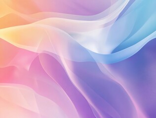 Abstract colorful background with blurred shapes and gradients