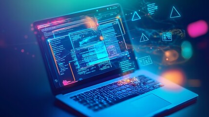 National Online Learning Day Background Concept 