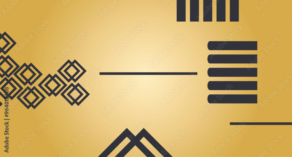 Fototapete abstract geometric shapes background. abstract background with geometric shapes element for your des