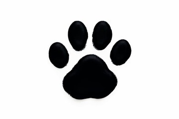 Black paw print symbol