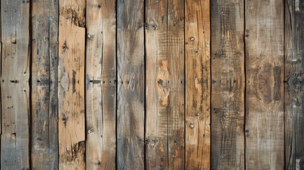 Naklejka premium Aged wooden planks texture for vintage backdrop