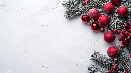 Happy New Year 2025! Realistic 3D rendering of the figures, complemented by silver gift box ribbons and Christmas decorations. This is the perfect celebratory sign for your 2025. ai generated