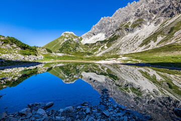 Bergsee - Allgäu - Bad Hindelang - Hinterstein - Spiegelung