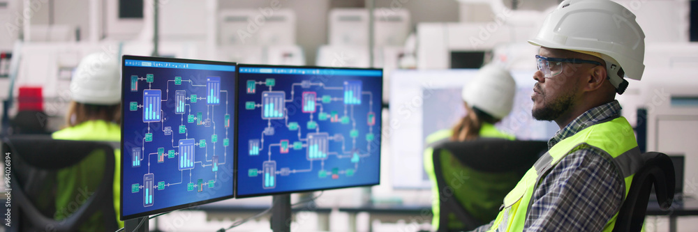 Poster Engineer Operators Using Scada System