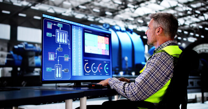 Engineer Operators Using Scada System