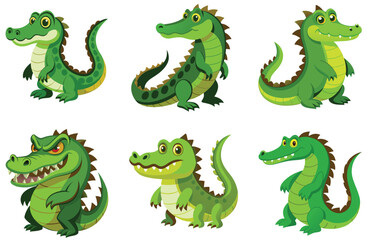 set of alligator 